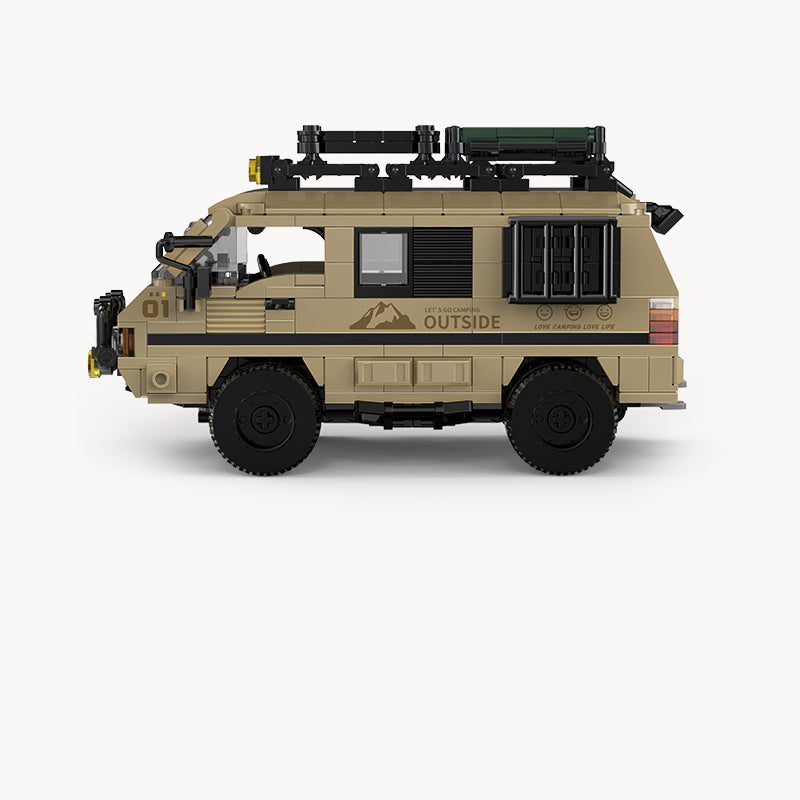 Camper Van Building Set Blick Car 489pcs