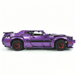 MOC-152910 1:8 Sports Car Dodge Challenger Concept Building Block Set 3121pcs Collectible Model Kit with Custom Wheels