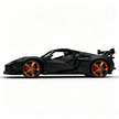 MOC-216686 1:8 Sports Car Corvette ZR1 2025 Building Block Set 3646pcs Collectible Model Kit with Custom Wheels