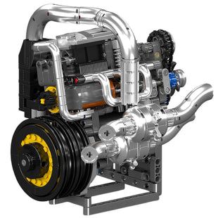 Motorised Swedish 2025 Hypercar Engine 738pcs