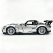 MOC-73939 1:8 Sports Car AMG GT R Black Series Building Block Set 2456 pcs Collectible Model Kit with Custom Wheels