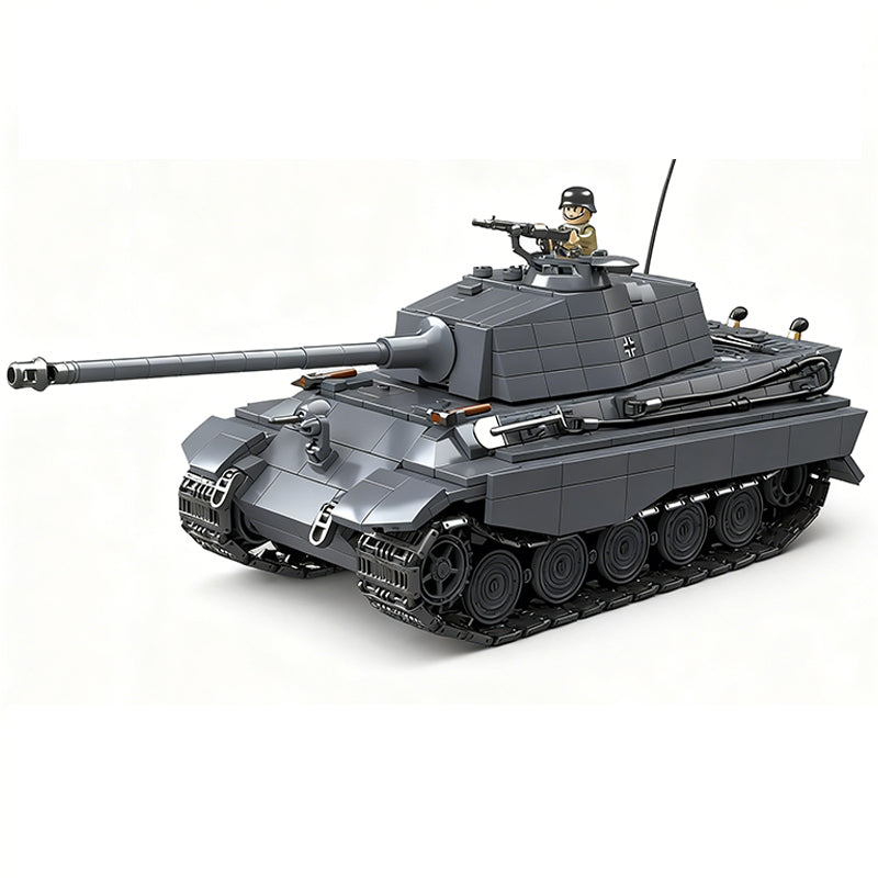 100301 Tiger heavy tank 1563pcs