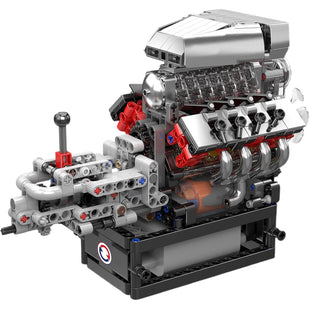 The Iconic V8 Supercharger Engine 854pcs