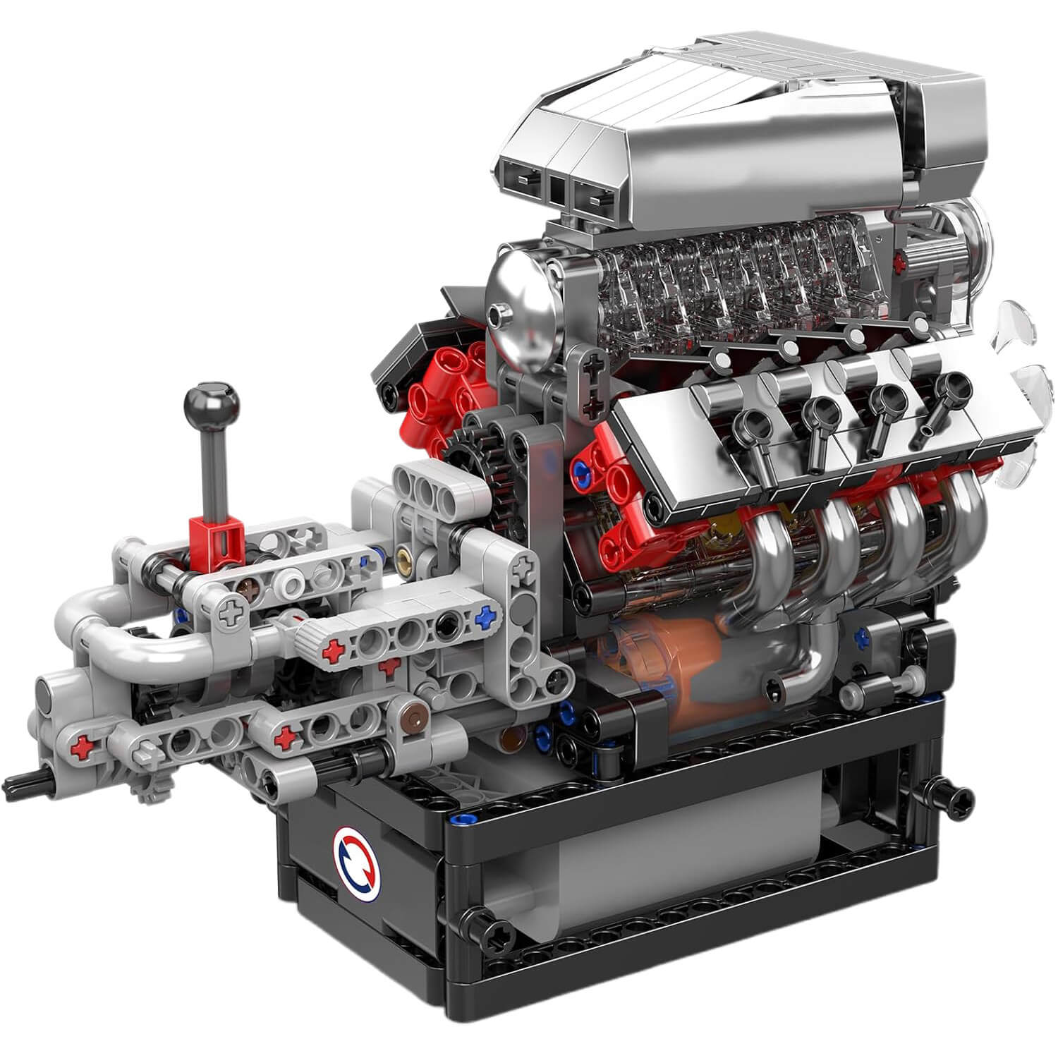 The Iconic V8 Supercharger Engine 854pcs