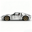 MOC-119000 1:8 Sports Car Lamborghini Miura Concept Building Block Set 3435pcs Collectible Model Kit with Custom Wheels