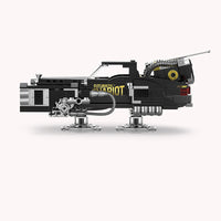 Future Royal Carriage Two-Change Building Blocks 627pcs