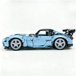 MOC-73939 1:8 Sports Car AMG GT R Black Series Building Block Set 2456 pcs Collectible Model Kit with Custom Wheels