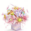 Flower Island Butterfly Bouquet Building Blocks Collectible Display-worthy