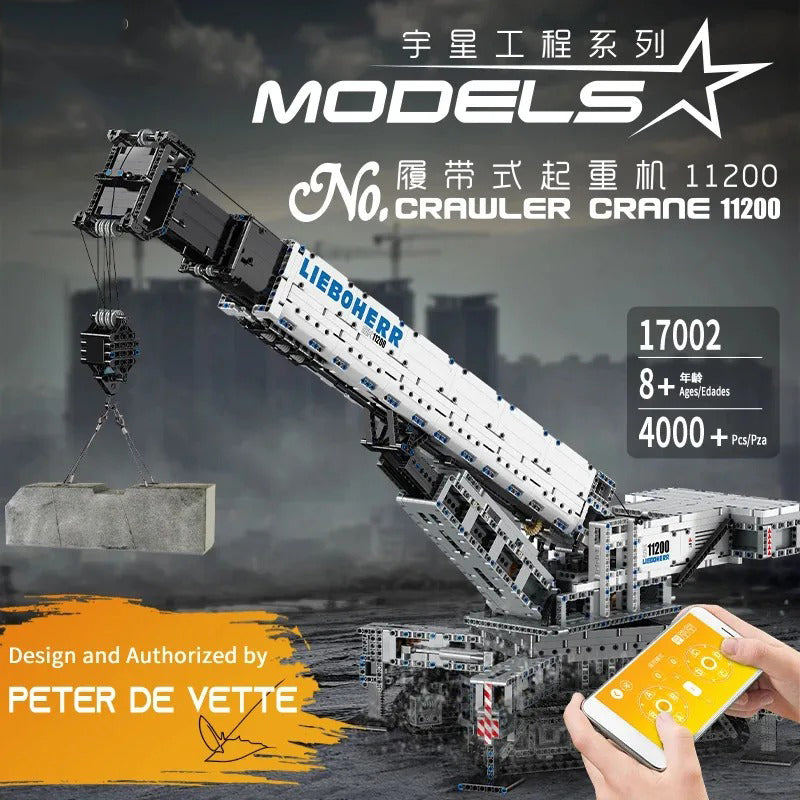 Remote Controlled Heavy Duty Crane 4000pcs