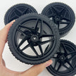 Accessories Wheel Hub Black Silver Gold Grey Plating Hub Compatible Scale 1:8 Car