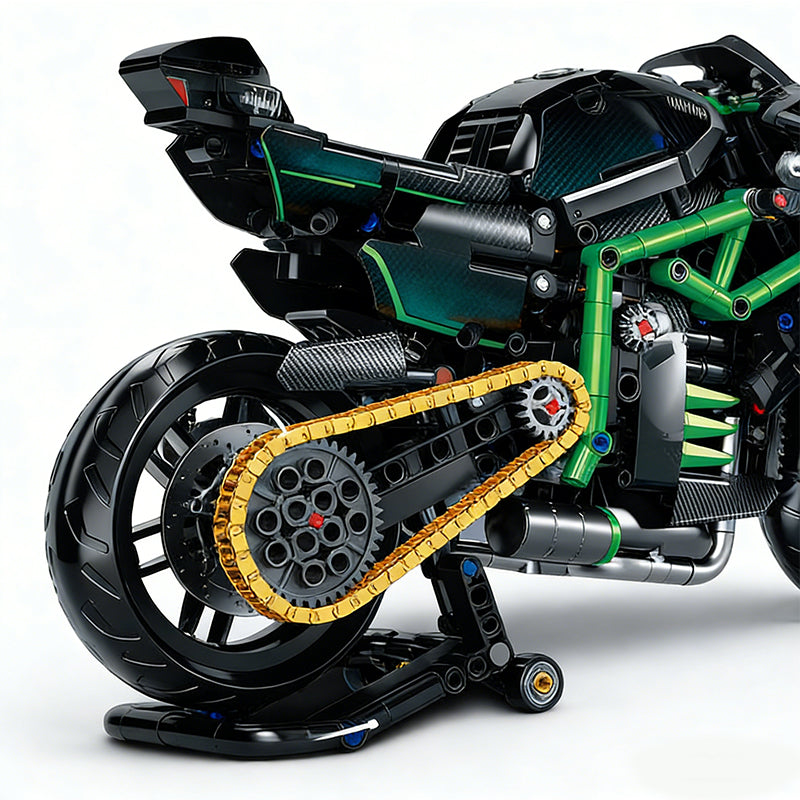 H2 Motorcycle Mechanical Building Blocks