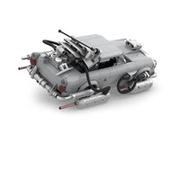 Silver Stream Flyer Hover Car Building Blocks 506pcs