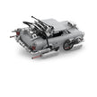 Silver Stream Flyer Hover Car Building Blocks 506pcs
