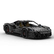 MOC-275957 1:8 Scale Sports Car Building Blocks Model, 2933 PCS Technic Supercar Static Building Bricks Set, Adult Collectible Vehicle Construction Toy Gift with PDF Instruction