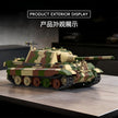 TK8006 1:8 Panther Tank Building Blocks, 2164 PCS WW2 German Camouflage Medium Tank Static Model, Adult Collectible Building Brick Gift