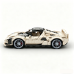 MOC-261024 1:8 Sports Car Ferrarl SC40 Building Block Set 2898pcs Collectible Model Kit with Custom Wheels