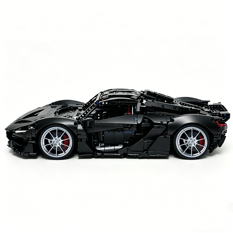 MOC-222472 1:8 Sports Car McLaren W1 Building Block Set 3442pcs Collectible Model Kit with Custom Wheels