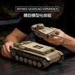 TK9002 1:8 Panzer III Tank Building Blocks, 481 PCS WW2 German Dark Gray Medium Tank Static Model, Adult Collectible Building Brick Gift