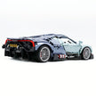 GULY-10648 1:8 Sports Car Bugatti Tourbillon Building Block Set 3719pcs Adult Collector Collectible Model Kit