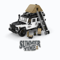 Land Rover Defender Camper Truck Blocks 676pcs