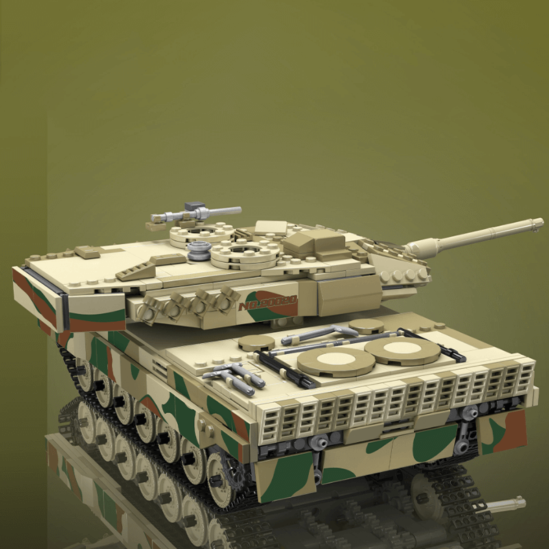 20020S Remote Controlled Leopard 2 Tank 1090pcs