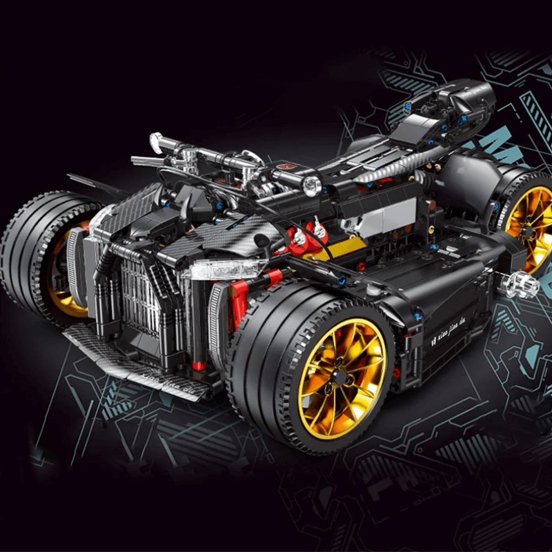 JD020 Sci-Fi Motorcycle 2051pcs