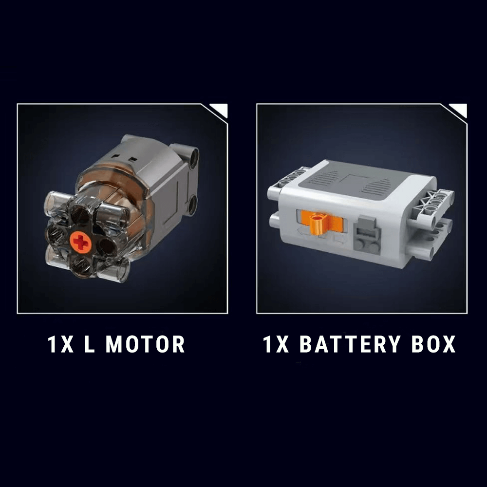 Motorised Swedish 2025 Hypercar Engine 738pcs