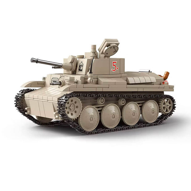 100285 German 38T light tanks 730pcs