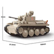 100285 German 38T light tanks 730pcs