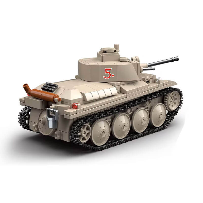 100285 German 38T light tanks 730pcs