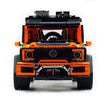 GULY 10642 Technic Off‑Road SUV Building Blocks Set, 1:8 Scale Orange G63 Off‑Road Vehicle Model, 3914 Pcs DIY Assembly MOC Collectible Car Kit for Adult Hobbyists