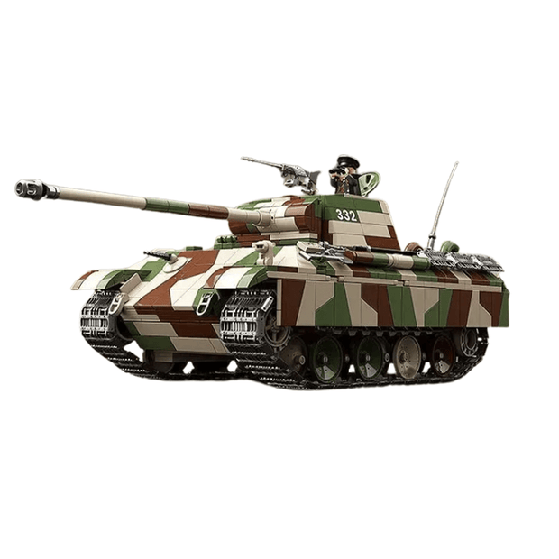 100252 Leopard Tank Building Blocks 2135pcs