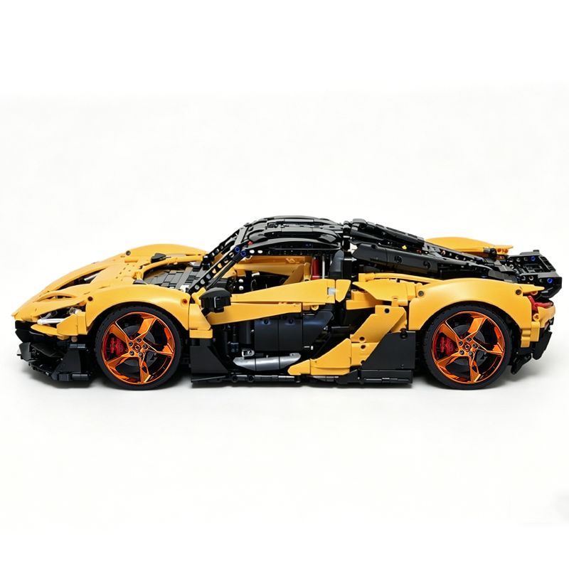 MOC-222472 1:8 Sports Car McLaren W1 Building Block Set 3442pcs Collectible Model Kit with Custom Wheels