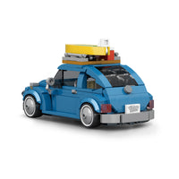 Beetle travel camping building block car 347pcs