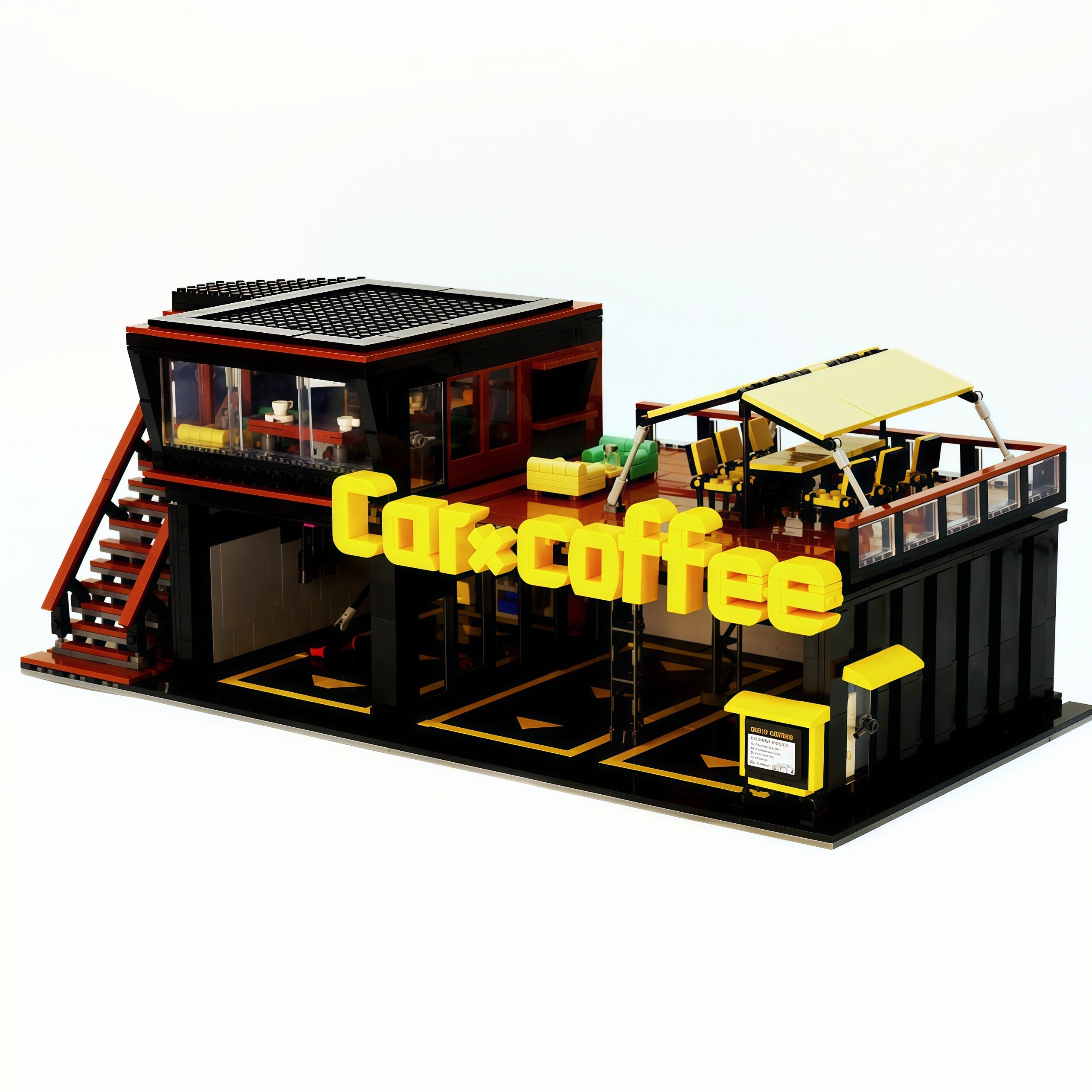 JD113 Coffee Club parking lot 2496pcs