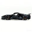 TGL-T5042 1:8 Sports Car Ford GT Custom Electroplated Black Building Block Set 3056pcs Adult Collector Collectible Model Kit