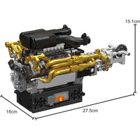 6.5L Naturally Aspirated V12 British Engine 973pcs