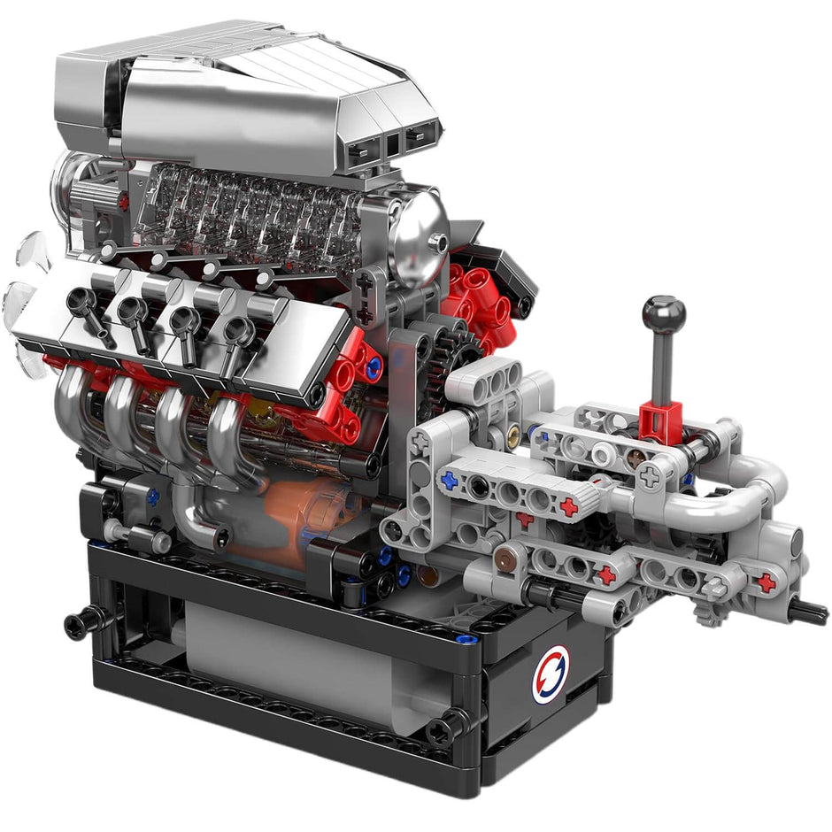 The Iconic V8 Supercharger Engine 854pcs