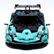 TGL-SCV12 1:8 Sports Car Lamborghini Custom Bule Building Block Set 4100pcs Adult Collector Collectible Model Kit