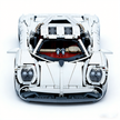 K BOX-10549 1:8 Sports Car Utopia UV-Painted White Building Block Set 4719pcs Adult Collector Collectible Model Kit