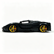 MOC-194680 1:8 Sports Car Ferrari LaFerrari Building Block Set 3636pcs Collectible Model Kit with Custom Wheels