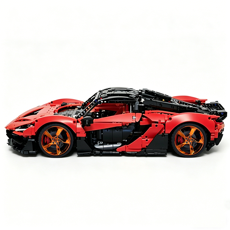 MOC-222472 1:8 Sports Car McLaren W1 Building Block Set 3442pcs Collectible Model Kit with Custom Wheels