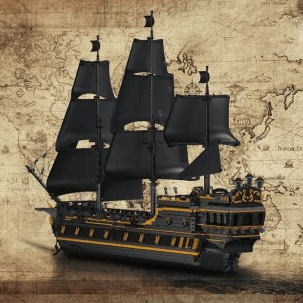13186 Pirate Ship Black Pearl 5266pcs