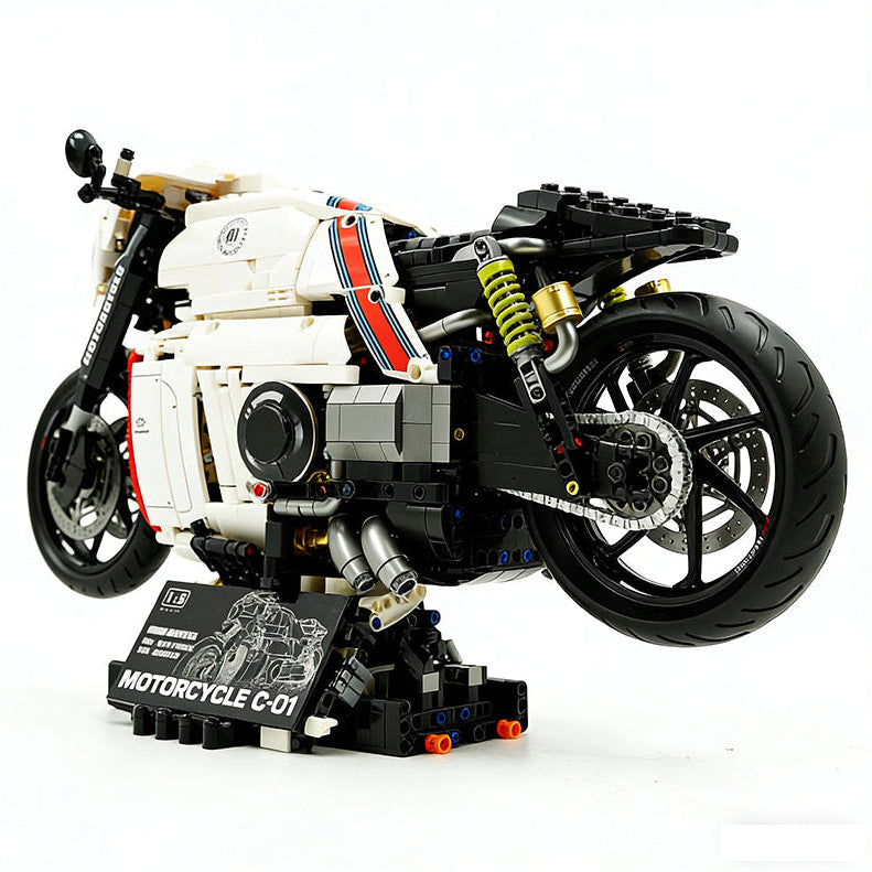 60520 Transformable Motorcycle Lotus C-01 2586pcs