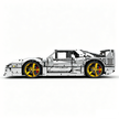 MOC-140404 1:8 Sports Car Ferrarі F40 Building Block Set 3603pcs Collectible Model Kit with Custom Wheels