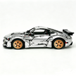MOC-165802 1:8 Sports Car Ford Mustang Shelby GT500 Concept Building Block Set 3152pcs Collectible Model Kit with Custom Wheels