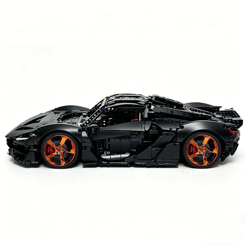 MOC-222472 1:8 Sports Car McLaren W1 Building Block Set 3442pcs Collectible Model Kit with Custom Wheels