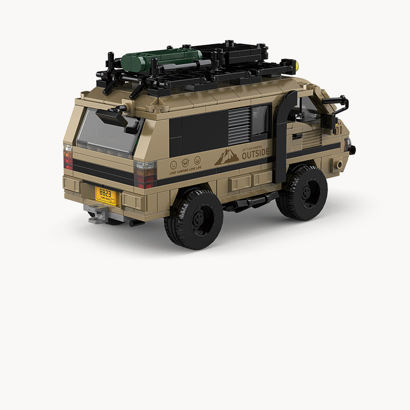 Camper Van Building Set Blick Car 489pcs