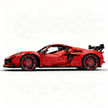 MOC-216686 1:8 Sports Car Corvette ZR1 2025 Building Block Set 3646pcs Collectible Model Kit with Custom Wheels