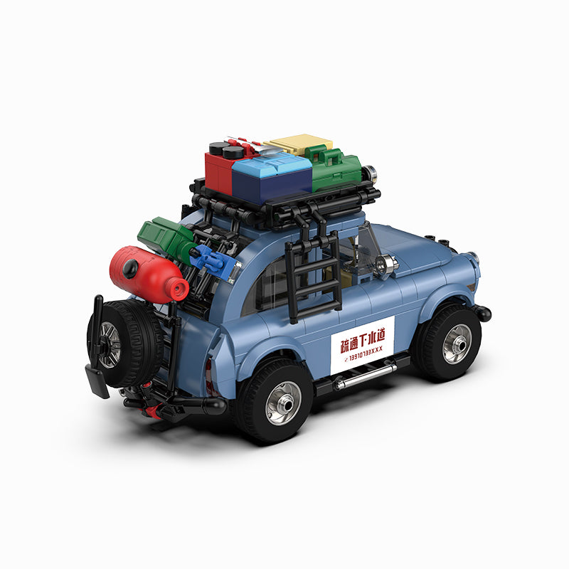 Lock-picking car building sets